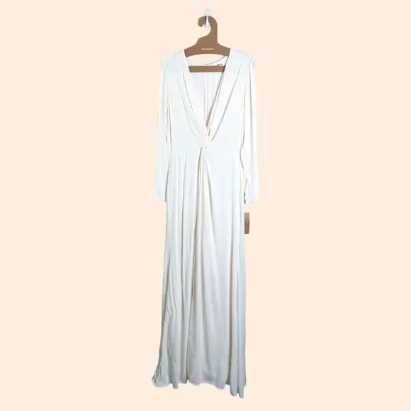 NWT Reformation Bridal Gatsby Dress Ivory - Picture 4 of 11